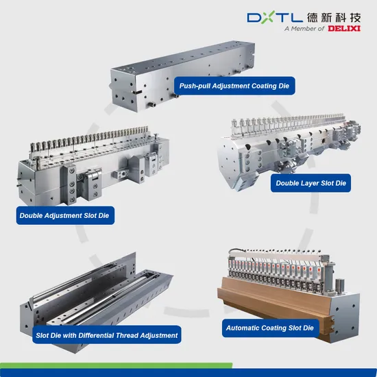Push-Pull Rod Adjustment Coating Slot Die Head for Battery Extrusion Coater