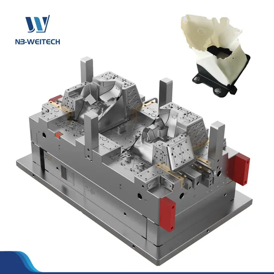 Automotive 2 Component Air Duct Plastic Injection 2K Mould