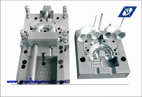 Plastic Injection PVC Collapsible Core Tee Mould