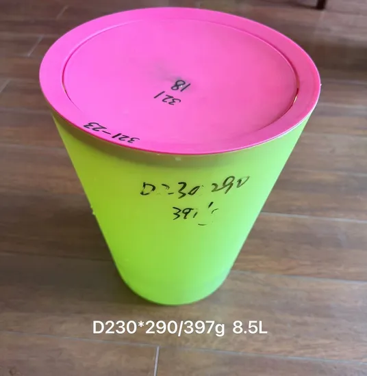 Used Circular Flap Trash Can /Garbage Plastic Injection Mould