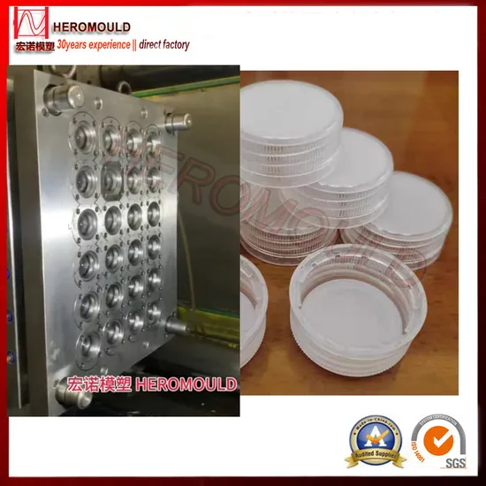 Plastic Injection Moulds Mineral Water Botter Cap Seal Cap Moulds Heromould