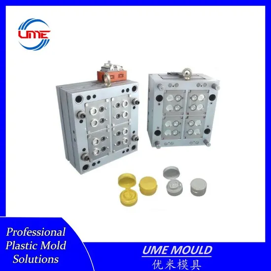 Packaging Ume Professional Custom High Precision 8-Cavity Flip Cap Plastic Mould