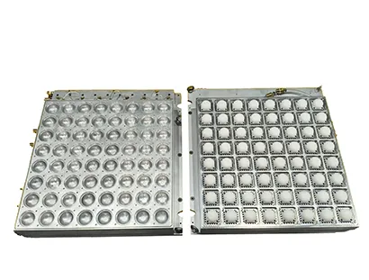 Fully Automatic Customized Thermoforming Mold 64 Disposable Plastic Lid Per Time Custom Plastic Mold for Production