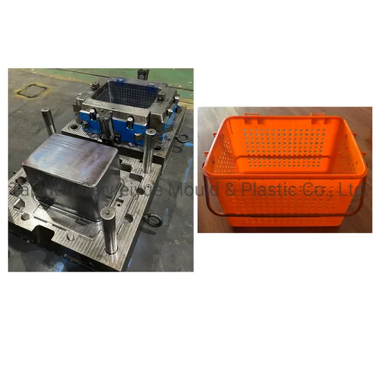 Polypropylene Basket Moulding Kitchen Utensils Plastic Container Box Mold Baskets Injection Mould