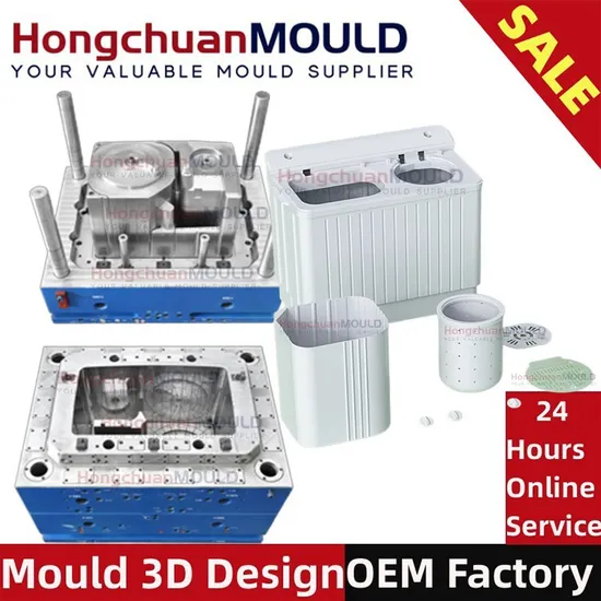 Plastic ABS Washing Capacity Portable Mini Wahing Machine Shell Injection Mould