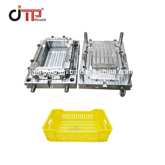 Factory Design Plastic Injection Fruit Crate Mould
