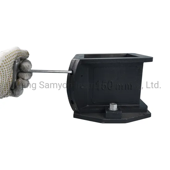 BS Standard Cast Iron (two parts) Cube Mould