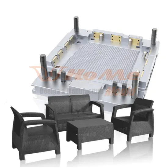 Durable Plastic Sofa/ Rattan Chair and Table Injection Mold
