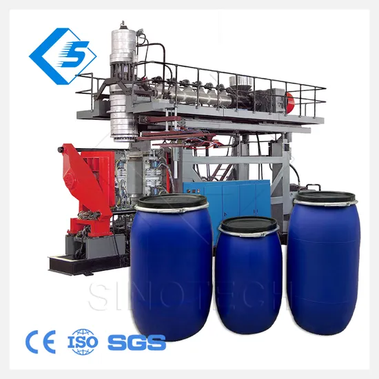 Std-120 200L Extrusion Type Sino-Tech Drum Mold Blow Molding Machine with CE and ISO