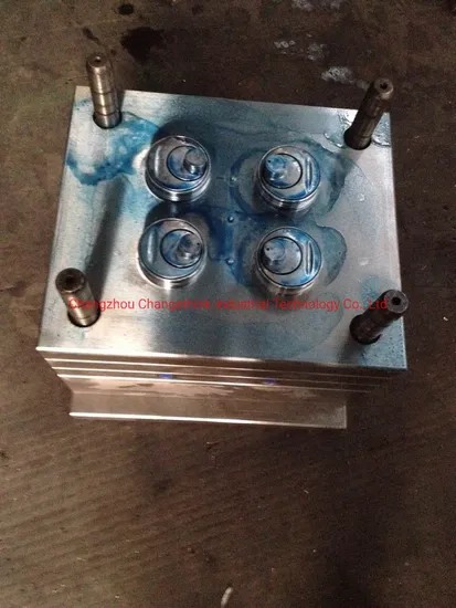 Plastic Cap Injection Mold for Sport Bottle with Slip Cover