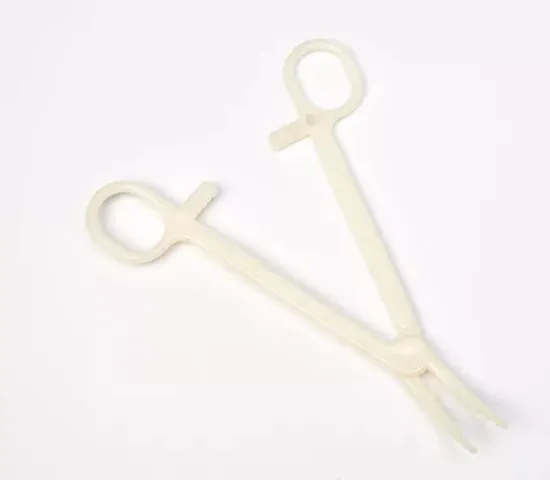 Disposable Plastic Medical Dental Forceps Disposable Medical Tweezers