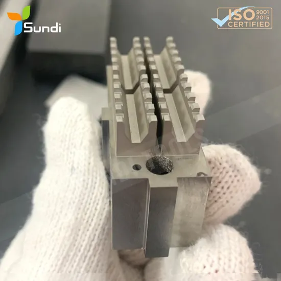 Wire EDM Smooth Slots Heat Treatment CNC Machining Mold Part for for Aerospace