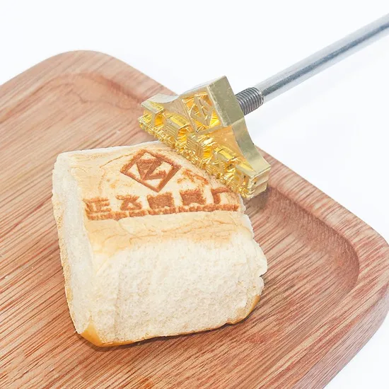 Custom Logo Embossing Die Mould Hot Branding Stamps for Leather Wood Paper Card Bread Soap