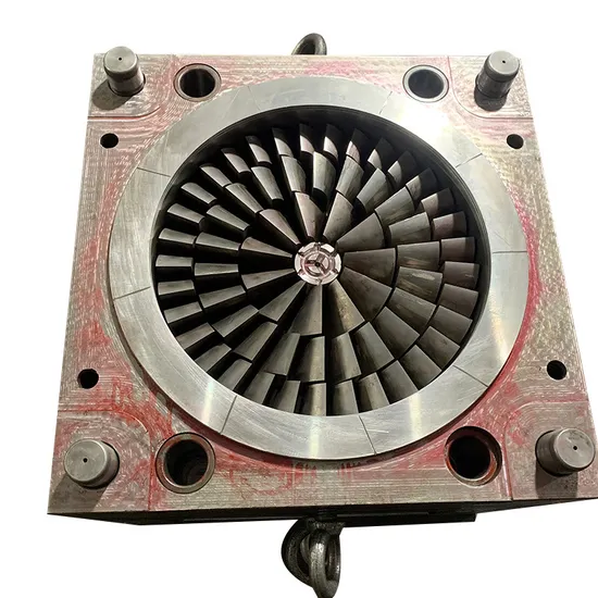 Fan Cover Electrical Parts PP Reinforced Polypropylene Multi-Wing Centrifugal Wind Turbine Coil Blade Mold