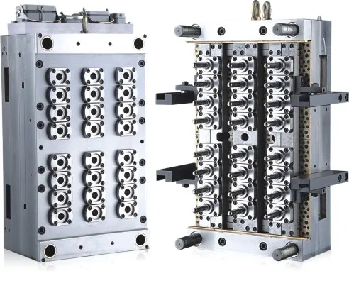 Hot Runner Water Bottle Preform Injection Mould / Wide Mouth Molding Plastic Bottle Preform Mold Price