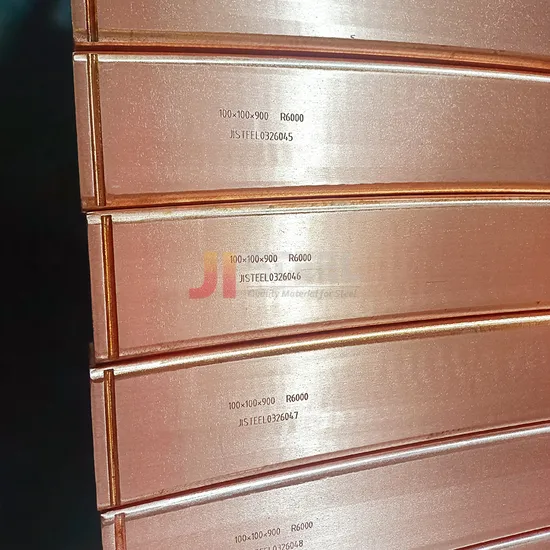 Jisteel Brand Copper Mould Tube for CCM