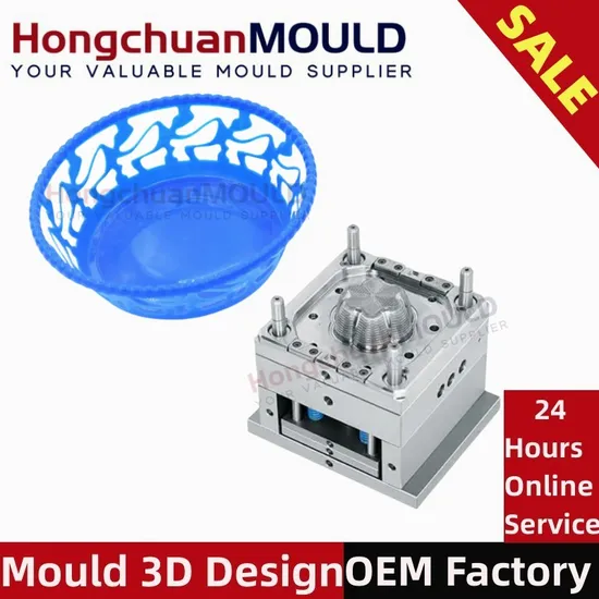 Plastic Disposible Food Fruit Dish Injection Mould Bowls Plate Mold