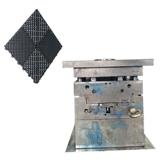 Anti-Slip Garage Interlocking Floor Tiles Crafted with Precision Injection Mould