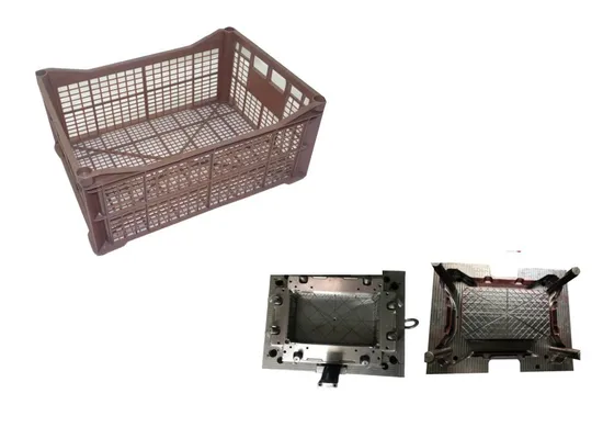 Crate Storage Box Plastic Injection Crate Mould Manufacturer