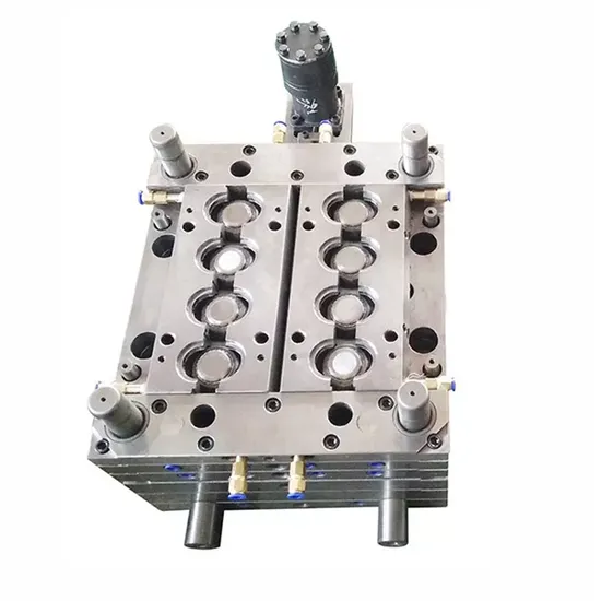 12 Cavity 30mm Cold Runner Precision Plastic Injection Mould for Tear off Cap of Medical Bottle