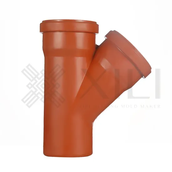 Customized According to Size Requirements Collapsible PVC Yee Y-Tee Pipe Fitting Mould