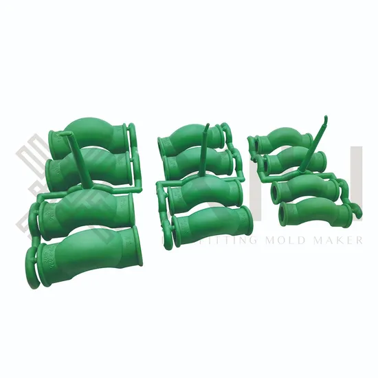 Professional Custom Water Supply PPR Over Bridge Bend Injection Mould