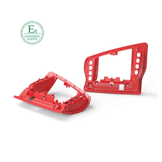 Red Shaped Parts Shell Injection Molding Machine Mold