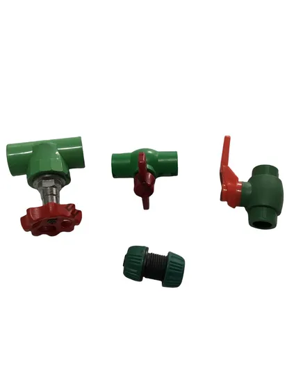 32mm PPR Shut off Valve Brass Insert Tee Mould