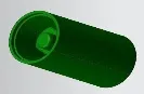 Durable Plastic Injection Mould for D0200101 Barrel Damper Shell Production