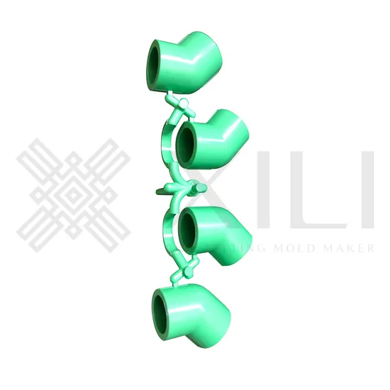 Corrosion Resistant Plastics Full Size Cold Water PPR Pipe Fitting Mould