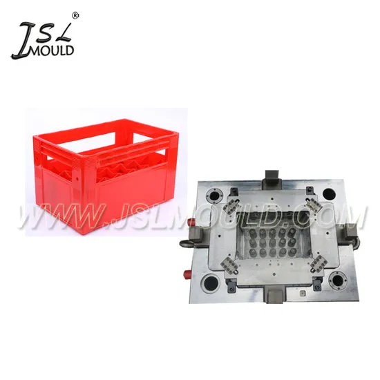 Customized Injection Plastic Beer Bottle Crate Mould