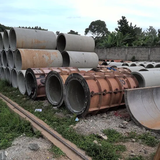 Top-Selling Concrete Pipe Manufacturing Machinery with Steel Molds for Drainage Pipes