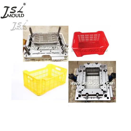 Custom Plastic Injection Mold Vegetable Fruit Basket Mould Fruit Crate Mold