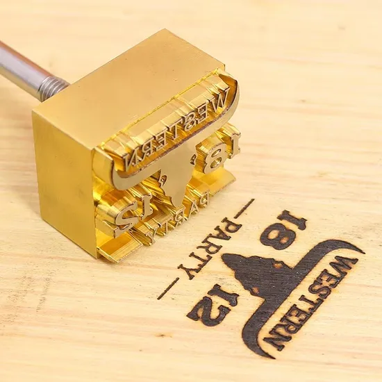 3 Cm Cake Branding Mold Baking Mold Steamed Buns Hot Stamping Copper Mold Optional Pattern