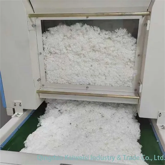 High Efficiency Fiber Opening Machine Polyester Fiber Carding and Pillow Filling Machines