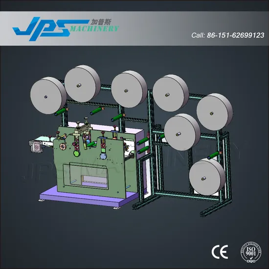 New 2020 N95 KN95 Face Mask Making Machine/ Automatic Folding Forming Die Cutting /Former Slicer Slicing Machine/ Production Line Equipment