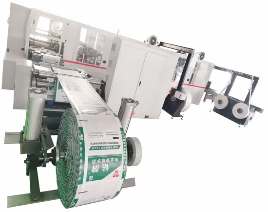 PP Square Bottom Valve Cement Bag Making Machines, Block Bottom Cement Bag Sack Machines Ad Star Bag, Automatic Cement Bag Production Line, Square Bottom Bag