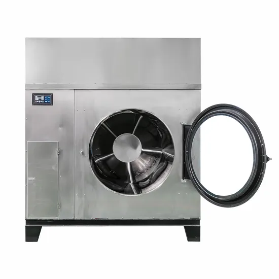 Durable Stainless Steel Natural Gas Heated Tumbler Dryer Machine 120kgs