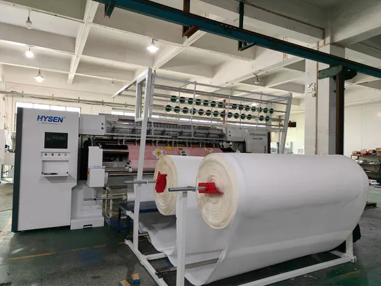 Hsw3600 Computerized Automatic Textile Mattress Machine Shuttleless Multi Needle Quilting Embroidery Sewing Machine Production Manufacture