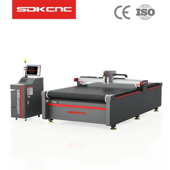 Automatic Shoes Cloth Mat CNC Knife Leather Digital Cutting Machine