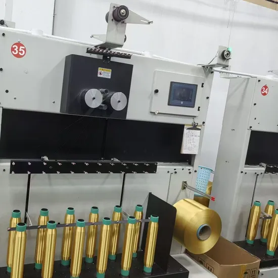 Double-Sided Operation Machine Mother Splitting Split Machine for POY FDY DTY Mother Yarn