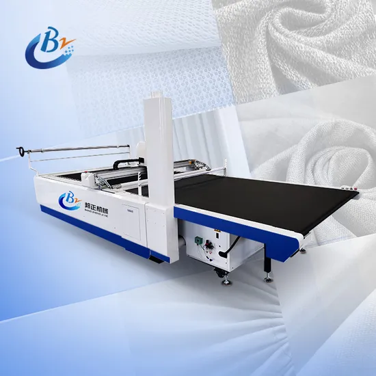 Industrial Multi Layer Digital Cutter Table Roll-Feeding Footwear Lamination Pattern CNC Cloth Cutter Textile Automatic Fabric Cutting Machine