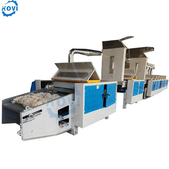 Industrial Fabric Cloth Recycle Yarn Fiber Cotton Waste Recycling Opening Machine Textile for Bangladesh