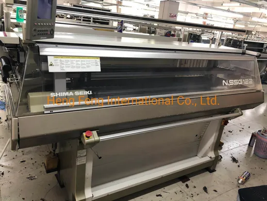 Nssg 122sv 7g 14G Shima Seiki Flat Knitting Machine Automatic Computerize Sweater Knitting in Good Condition