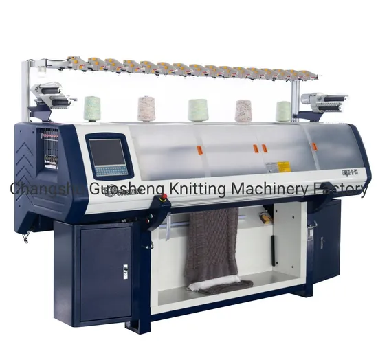 Hi-Tech Fully Jacquard and Intarsia Computerized Flat Knitting Machine for Pullover