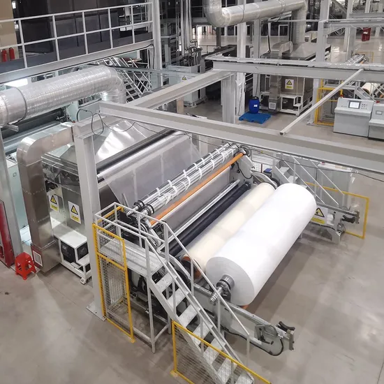 SMS PP Material Spunmelt Non Woven Fabric Machine