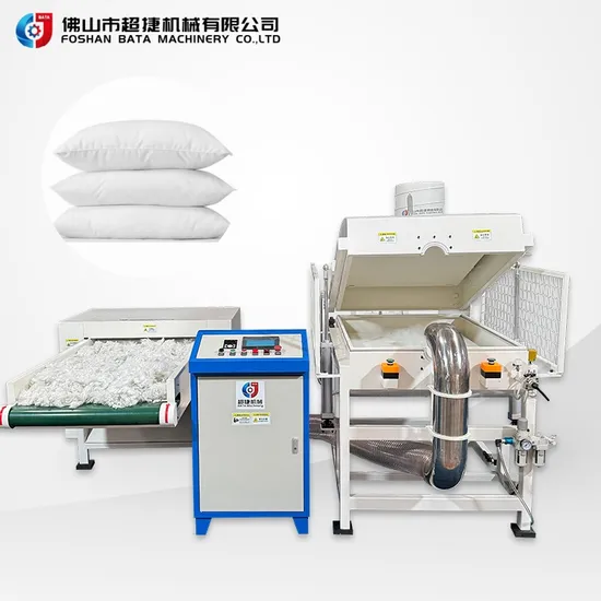 Automatic Polyester Fiber Opening Carding and Cushion Pillow Filling Stuffing Machine for Home Textiles with CE