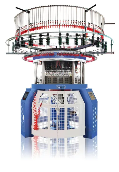 Auto-Stripper Double Jersey Transfer Rib Jacquard Circular Knitting Machine