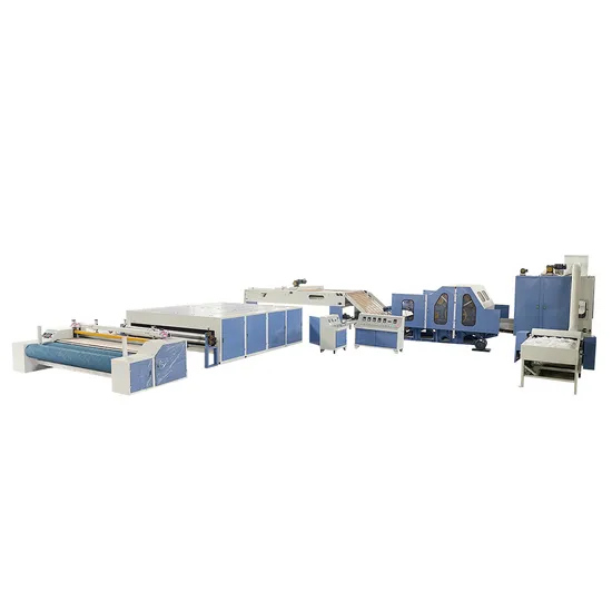Virgin Hcs Polyester Fiber Pillow Filling Machine Nonwoven Prodcution Line Needle Punched Machine for Decoration Wall Acoustic