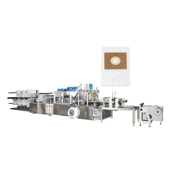 Hot Sales Vacuum Cleaner Filter Bag Making Machine Works on Robot Vacuum Cleaner